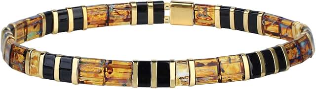 Colorful Miyuki Beads Stretch Friendship Bracelets