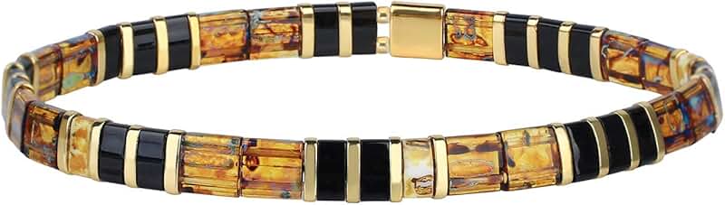 Colorful Miyuki Beads Stretch Friendship Bracelets