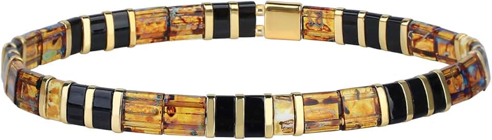 Colorful Miyuki Beads Stretch Friendship Bracelets