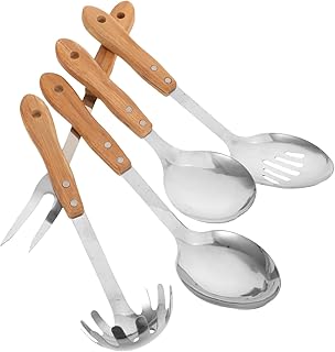 5-piece stainless steel kitchen utensil set
