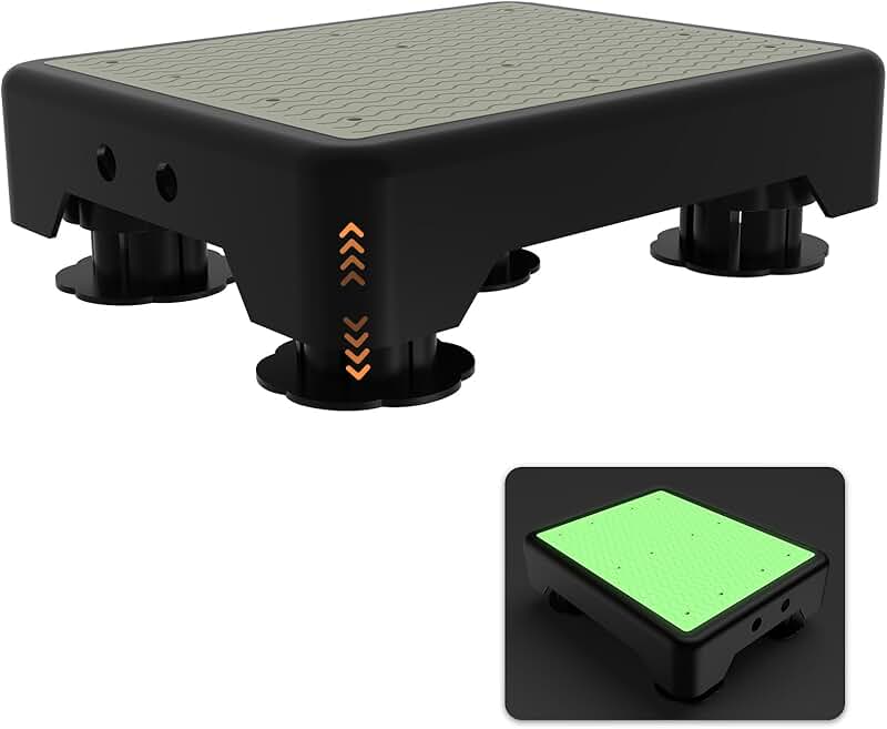 Adjustable Noctilucent Step Stool for Adults and Kids