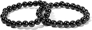 Set of Shungite Bracelets for Healing and Protection