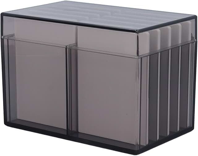 10-Layer Acrylic Eyelash Storage Box with Magnetic Base