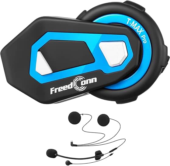 Motorcycle Helmet Bluetooth Intercom Kit for 6 Riders