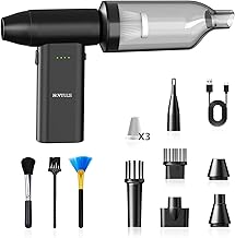 Handheld 2-in-1 Electric Air Duster and Mini Vacuum