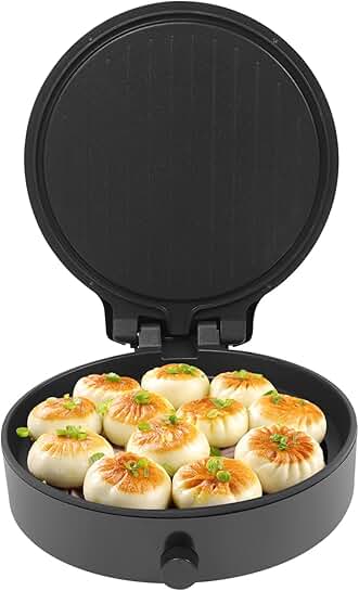 12-Inch Electric Pizza and Quesadilla Maker