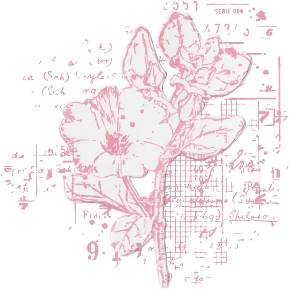 Floral Mix Cluster Die and Stamp Set