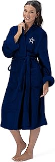 Adult Navy Silk Touch Bathrobe, Small/Medium