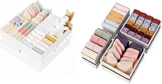 10 Drawer Organizer Bins and 8 Dividers