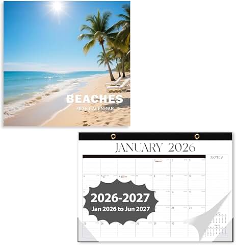 2026 Monthly Desk Calendar for Planning and Organization