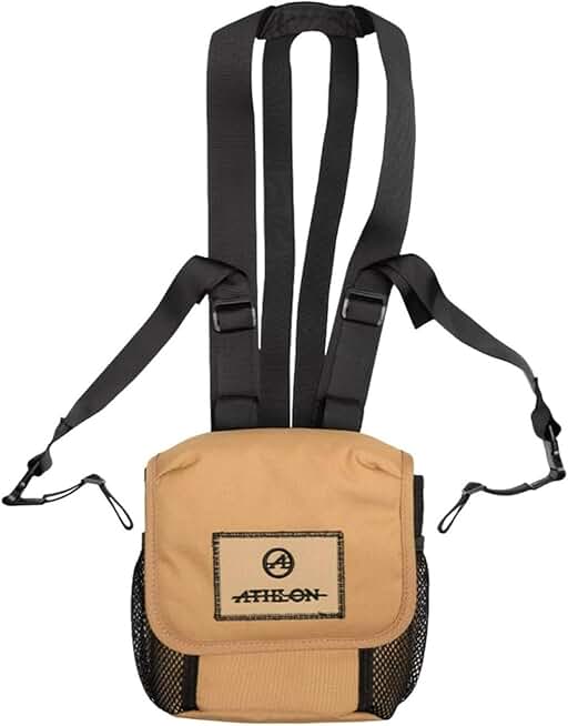 Compact Tan Binocular Harness