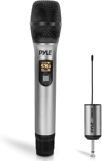 Portable UHF Wireless Microphone System for Events