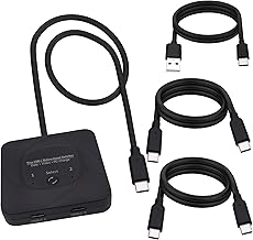 USB-C Switch Splitter for 2 Devices and 1 Display