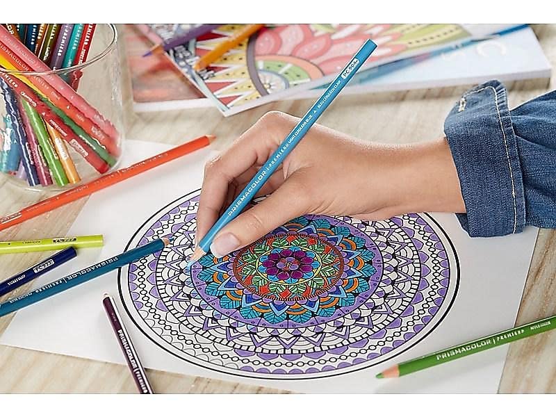 24 Assorted Soft Core Colored Pencils for Art and Crafts