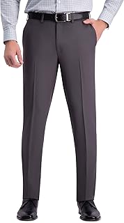 Men's Slim Fit Flat Front Dress Pants
