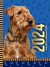 2024 Weekly Organizer with Dog Paw Cover