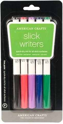 5-Piece Fine Point Marker Set in Assorted Colors