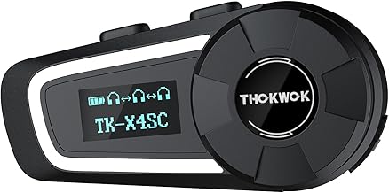 Motorcycle Bluetooth Headset for 6 Riders with Music Sharing