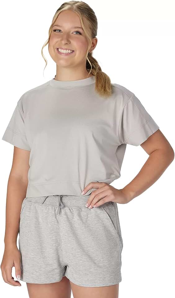 Women's Cropped T-Shirt from All Day All Night Collection