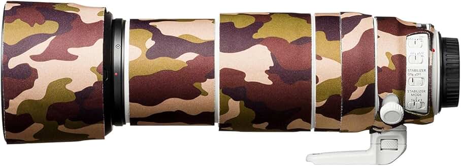 Neoprene Lens Cover for EF 100-400mm Lens, Brown
