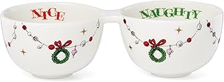 Merry Grinchmas Naughty or Nice Double Dip Bowl