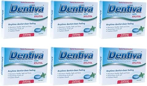 Soft Oral Hygiene Lozenges, 6 Pack