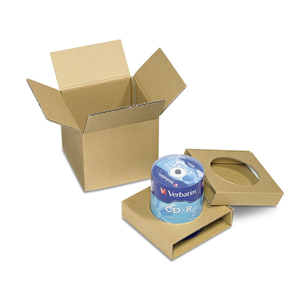 CD-R Blank Discs 700MB 80 Minutes 52X Recordable Disc for Data and Music - 100pk Spindle Frustration Free Packaging