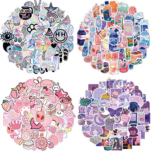 200 Waterproof Water Bottle Stickers for Teens and Kids