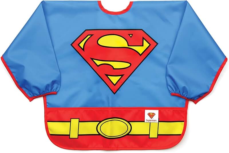 Baby Sleeved Bib for Feeding and Messes