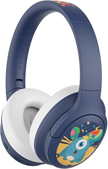 Wireless Over-Ear Noise Cancelling Headphones with 50H Playtime