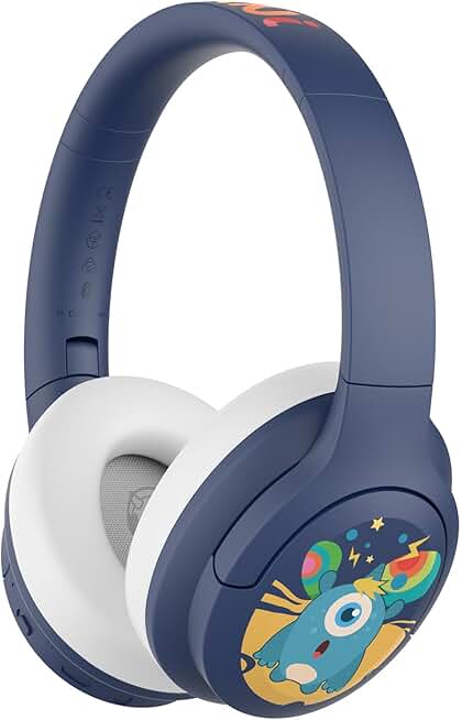 Wireless Over-Ear Noise Cancelling Headphones with 50H Playtime