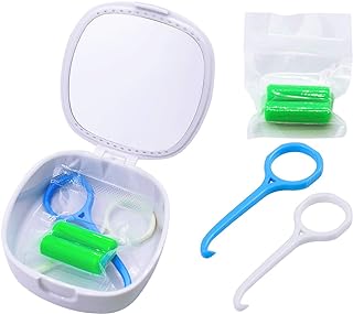 Aligner remover tool with case and mirror (2 pack)