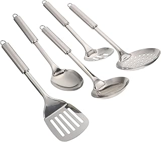 Stainless Steel Kitchen Utensil Set for Cooking