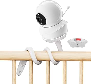 Adjustable Baby Monitor Mount with Flexible Gooseneck