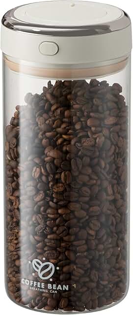 Airtight Coffee and Food Storage Container with Date Tracker