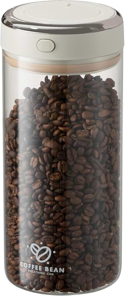 Airtight Coffee and Food Storage Container with Date Tracker