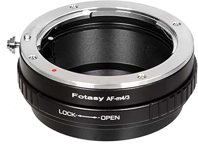 Manual A-mount lens to Micro Four Thirds adapter