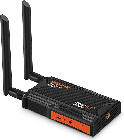 Wireless HDMI Receiver, 1080P, 656ft, 5.8GHz