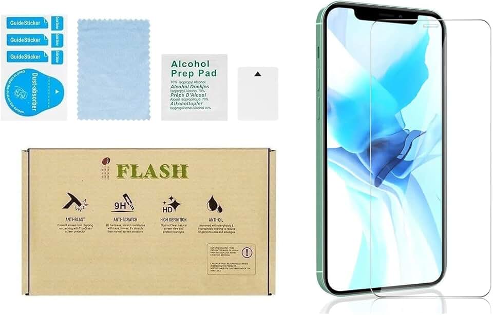Tempered Glass Screen Protector for iPhone 12 Pro