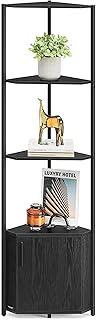 5-Tier Corner Storage Shelf for Living Room and More