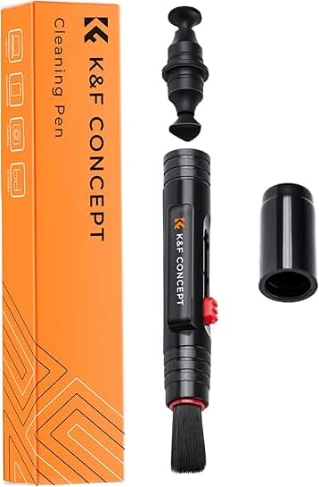 Professional Lens Cleaning Pen with Soft Brush