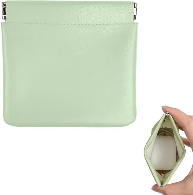 PU Leather Travel Organizer for Earbuds and Accessories