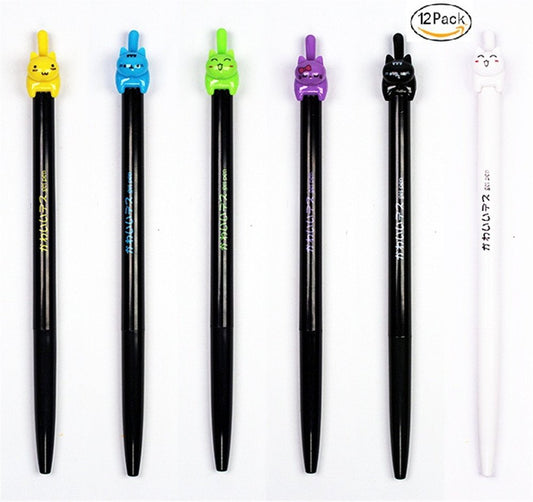 Cute Kawaii Cat Gel Pen for School and Office