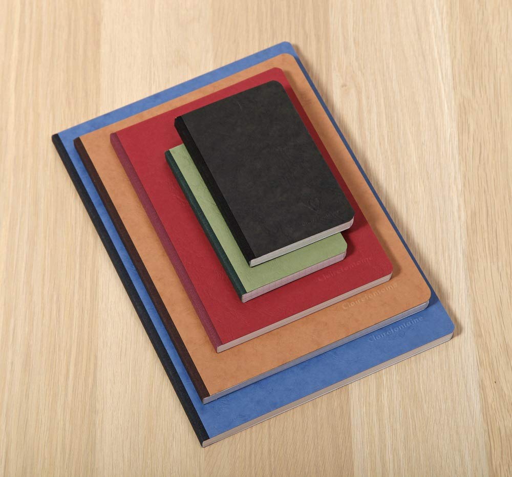 Large Green Clothbound Notebook, 192 Pages