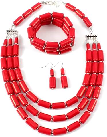 Handmade Bead Multilayer Jewelry Set