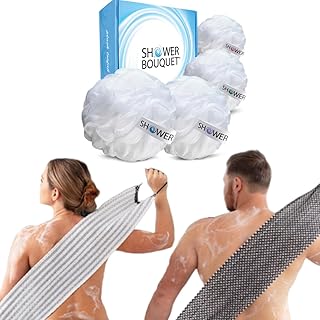XL Loofah and Exfoliating Washcloths for Body