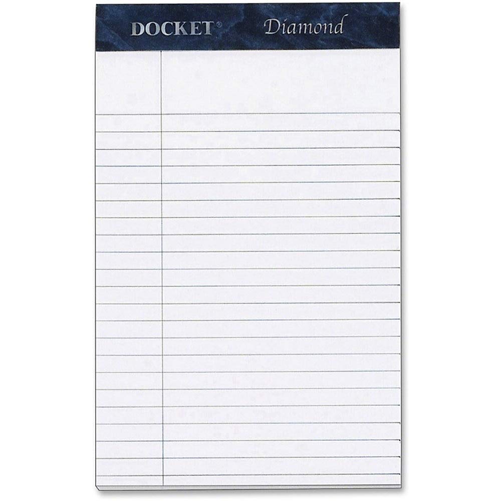 Diamond Recycled Stationery Tablet, 5x8 Inches, 50 Sheets