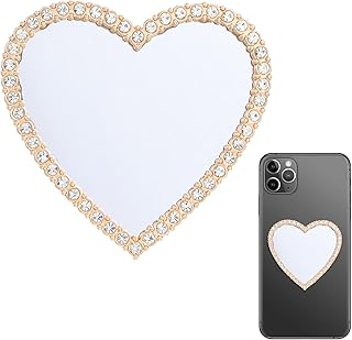 Diamond Bling Phone Mirror and Charm Sticker