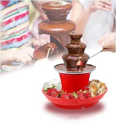 Mini 3-Tier Stainless Steel Chocolate Fountain