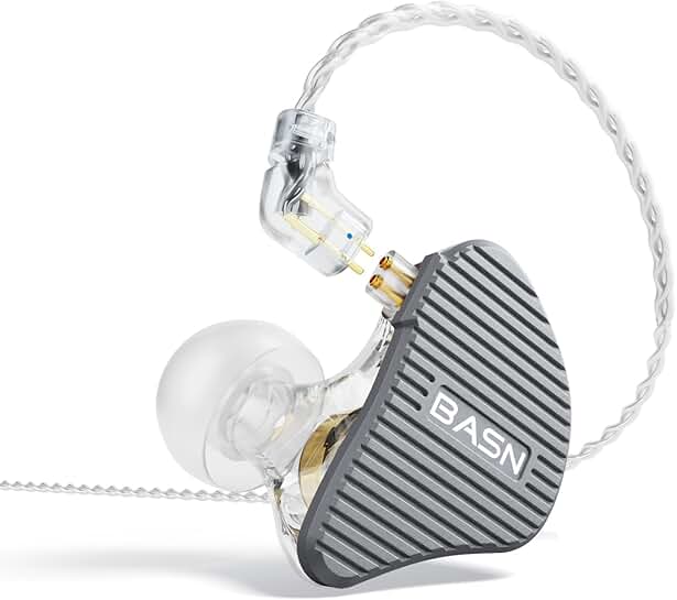 Mix-PD In-Ear Monitor with Metal Cover and Detachable Cable